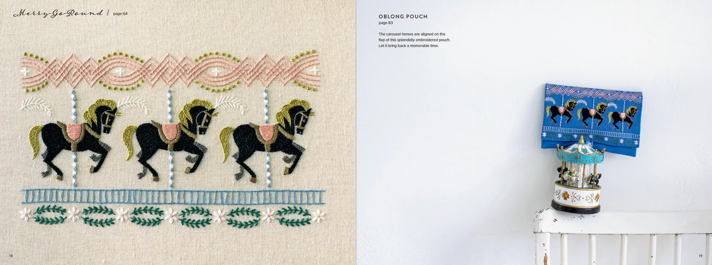Seamless Embroidery by Yumiko Higuchi