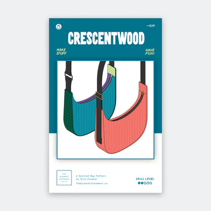 The Blanket Statement: Crescentwood Bag Pattern