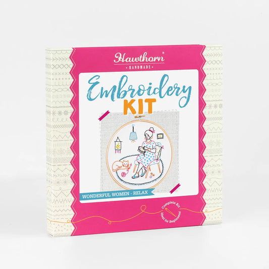 Stitching Embroidery Kit (Relax)
