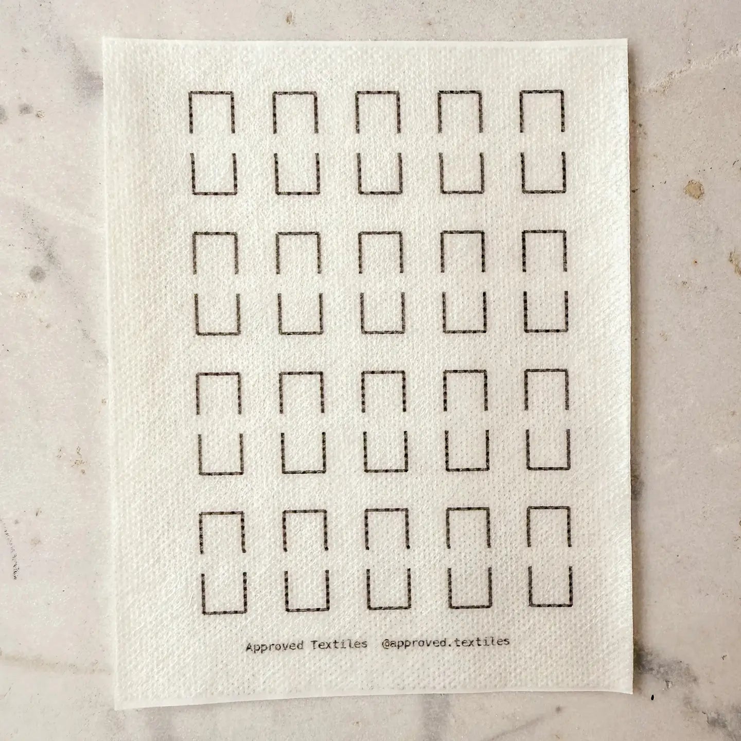 Mending + Embellishment Transfer: Agnes Martin