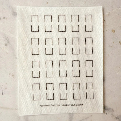 Mending + Embellishment Transfer: Agnes Martin