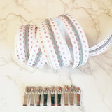 Pink Heart Zipper Pack 3 Yards