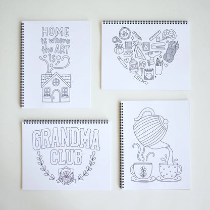 Kyn You Believe It: Make Yourself At Home Coloring Book