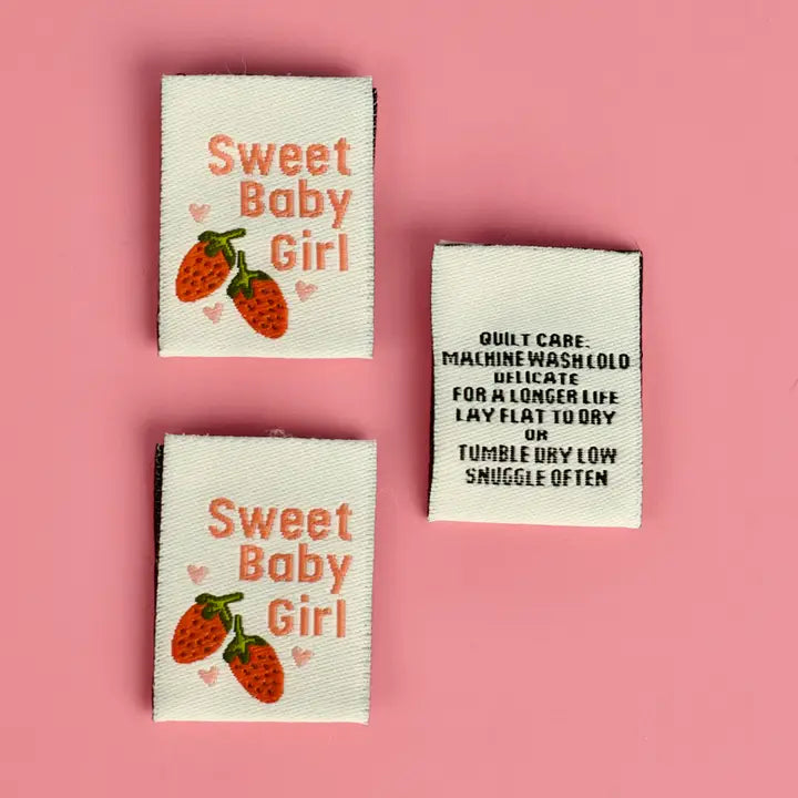 Kati Cupcake Labels: Sweet Baby Girl
