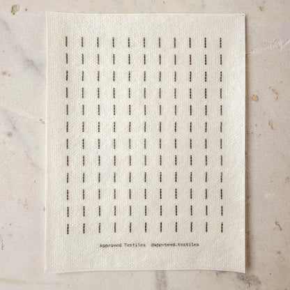 Mending + Embellishment Transfer: Agnes Martin