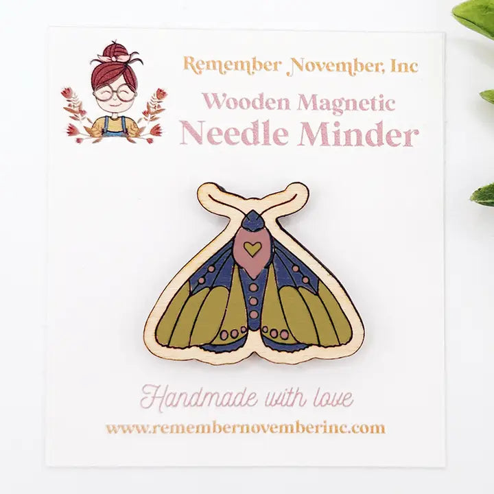 Wooden Needle Minders from Remember November, Inc. - Multiple Varieties