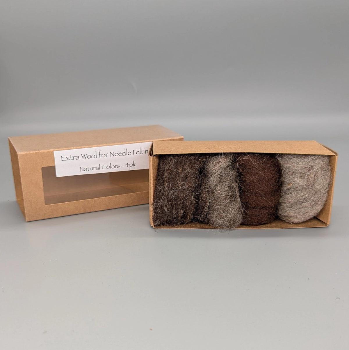 Extra Wool Color Box: Natural Colors (4 pack)