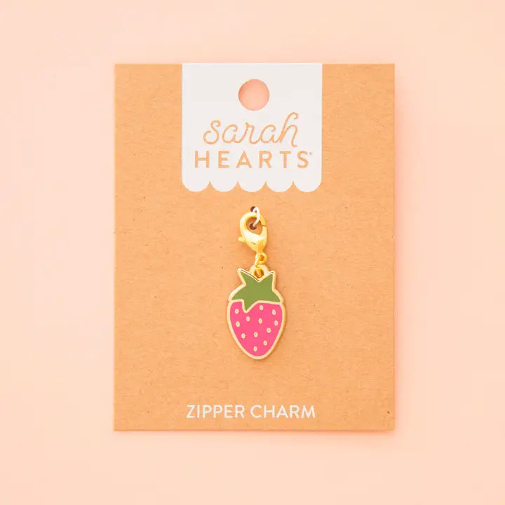 Sarah Hearts Zipper Charms - Multiple Designs