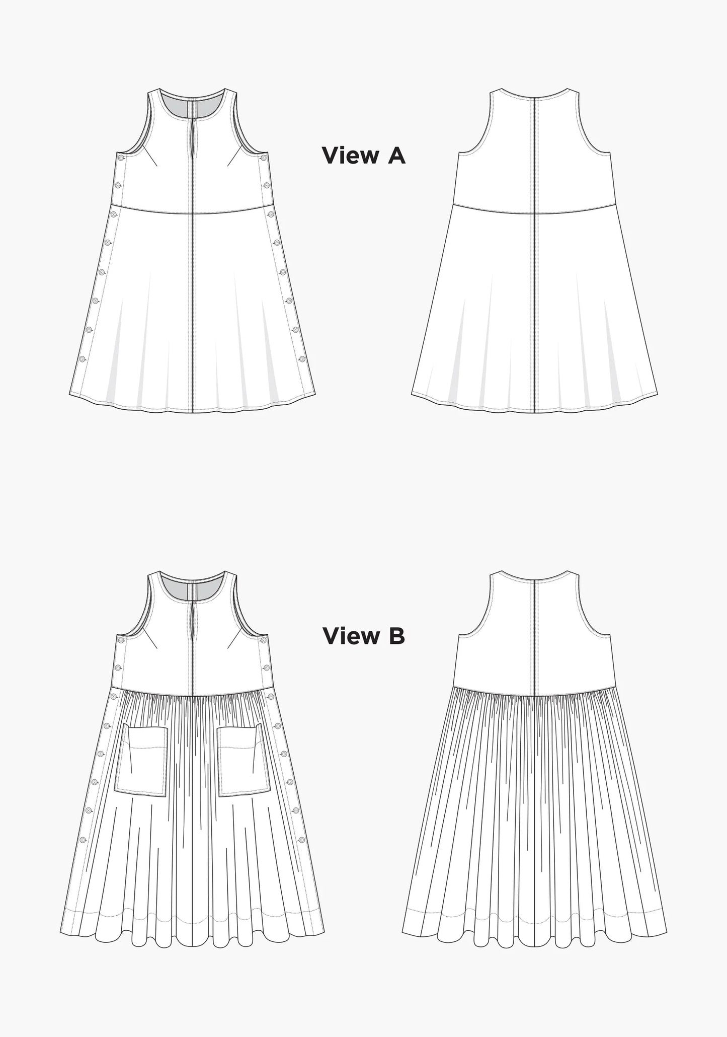 Grainline Studio - Austin Dress