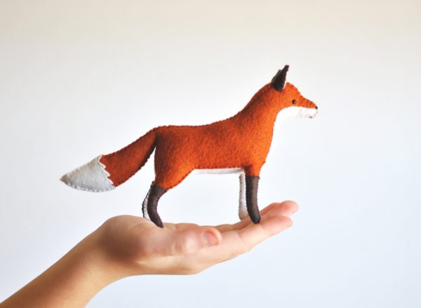 Fox Felt Sewing Kit