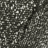 Designer Wool: Salt & Pepper Tweed in Black/White