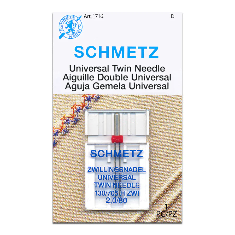 Schmetz Stretch Twin Needle - 2.0/80