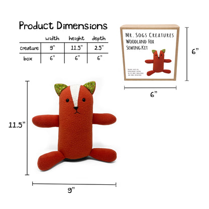 Mr. Sogs Creatures Sewing Kits - Multiple Styles