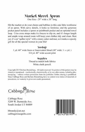 Market Street Apron by Cabbage Rose