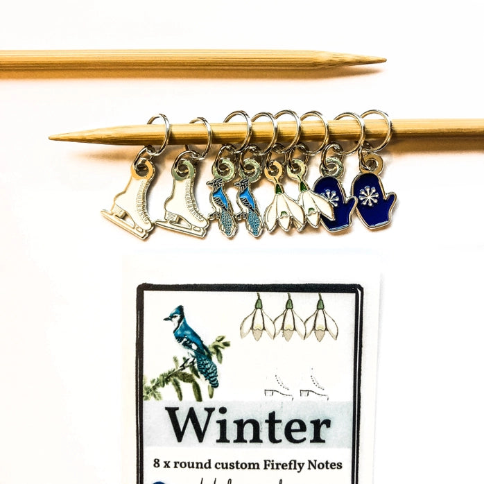 Winter Stitch Markers