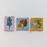 Intensely Distracted - Birth Month Flowers Labels: Series 3