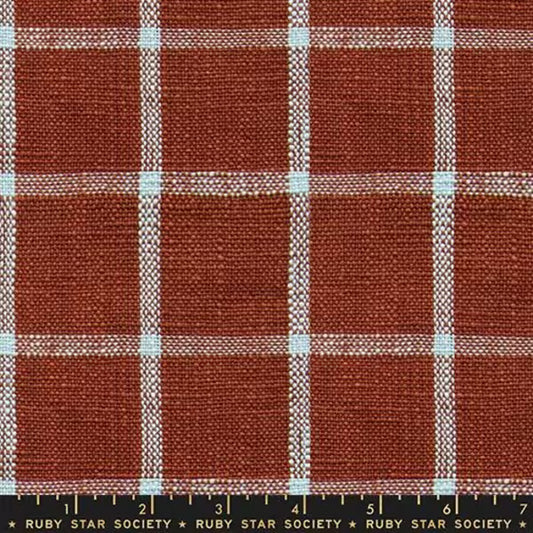 Sunshine Toweling: Kitchen Window in Cayenne