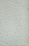 Textile Pantry: Small Florals on Green
