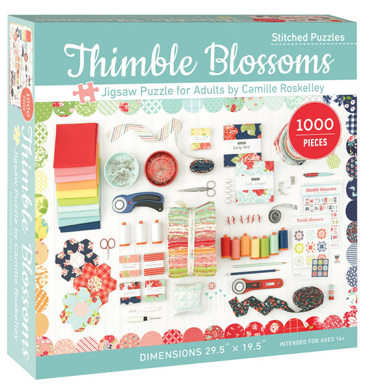 Thimble Blossoms: 1000 piece Jigsaw Puzzle