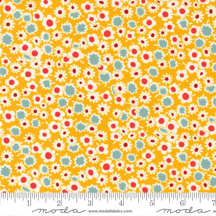 Sweet Melodies: Daisy Dots in Yellow