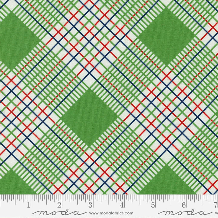 Sweet Melodies: Plaid Check in Green