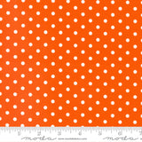 Sweet Melodies: Polka Dots in Orange
