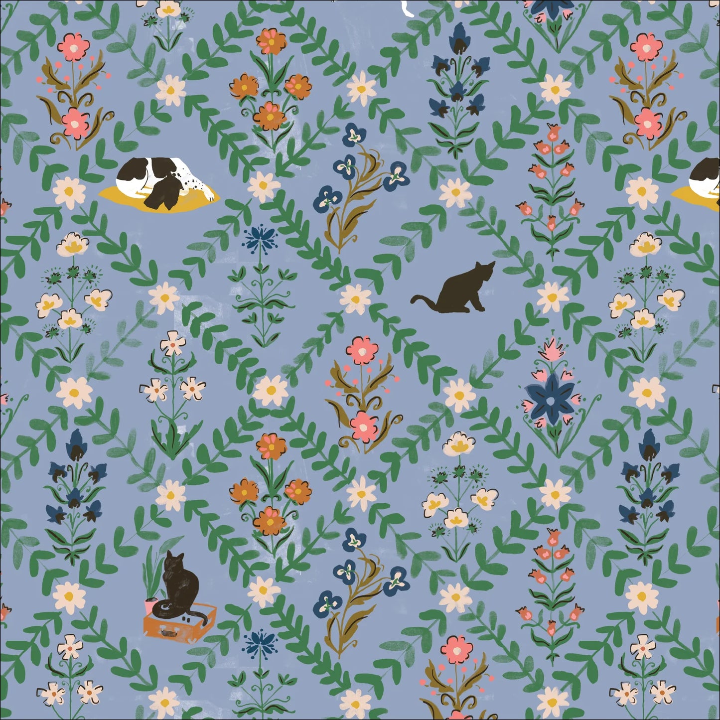 Sanctuary: Floral Tiles