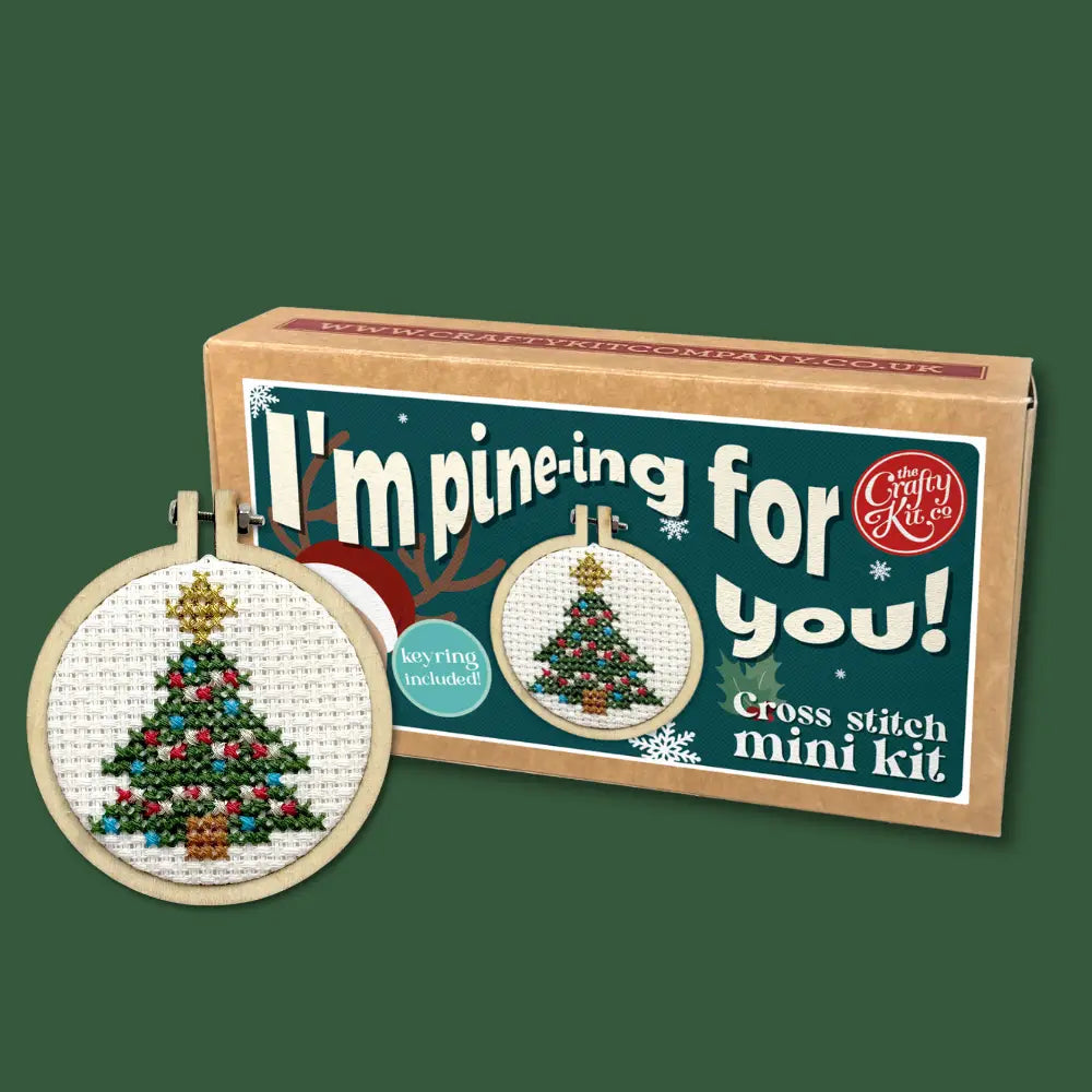 Mini Matchbox Cross Stitch Kit - Multiple Designs