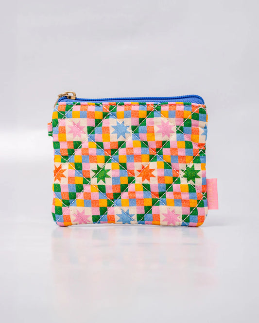 Ban.do Coin Purse in Checker Stars
