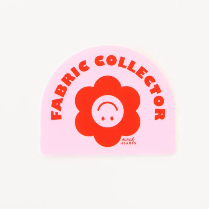 Fabric Collector Vinyl Sticker