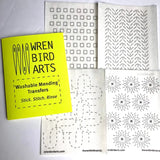 Neon Yellow (Yellow) - Washable Mending Transfers