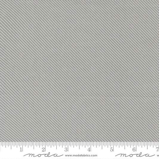 Peachy Keen in Gray Stripe