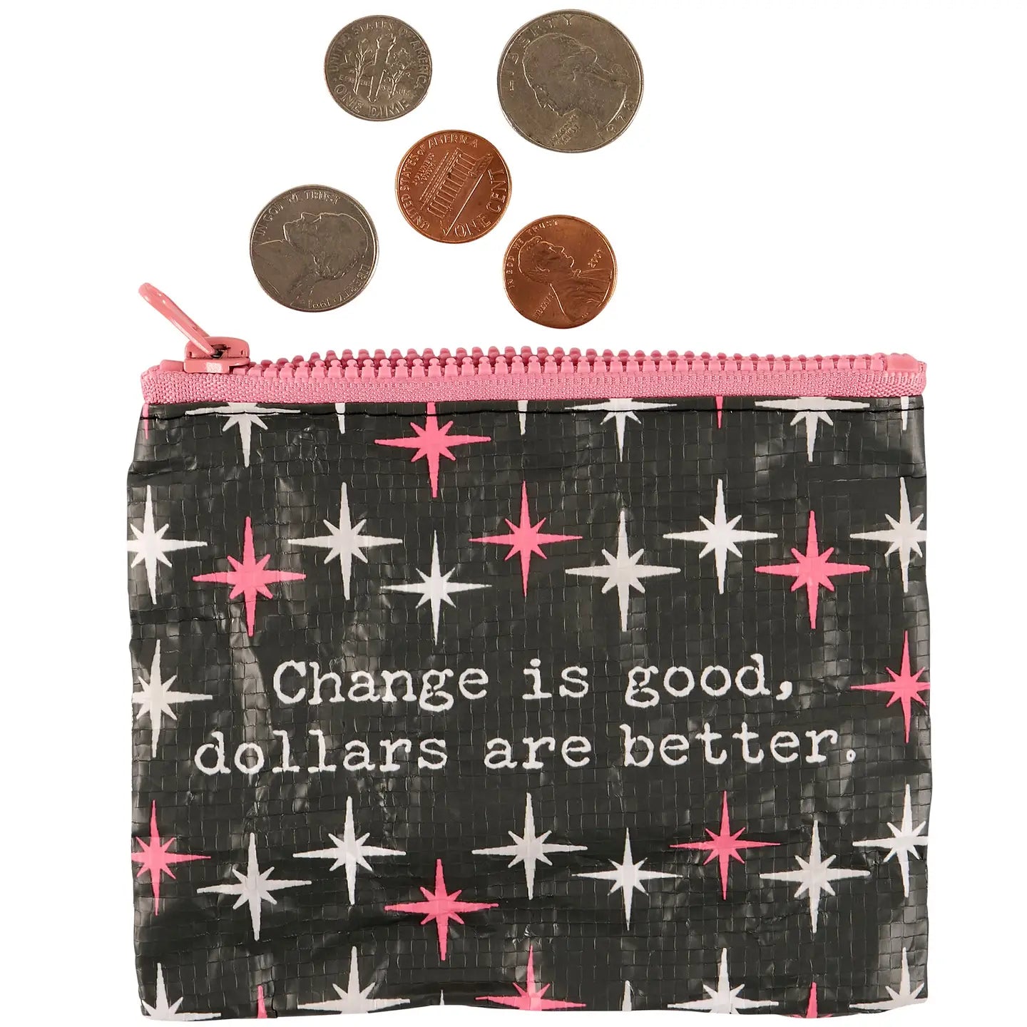 Zipper Pouch: Good Change