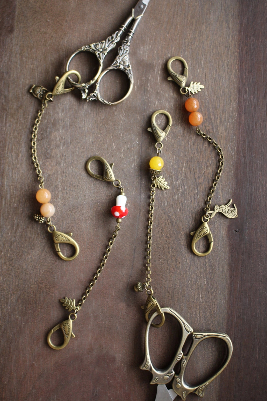 Scissors Chain Woodland Scissors Chains – Sew to Speak