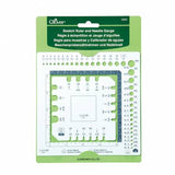 Swatch Ruler and Needle Gauge