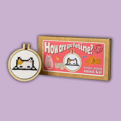 Mini Matchbox Cross Stitch Kit - Multiple Designs