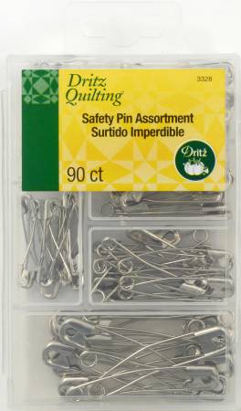 Dritz Curved Safety Pin Assortment