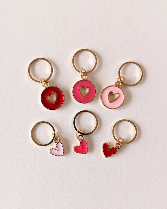 Little Hearts - Stitch Markers