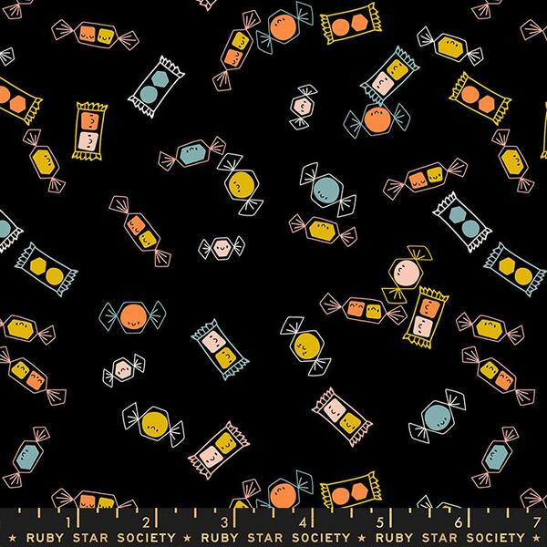 Tiny Frights: Tossed Candy in Black