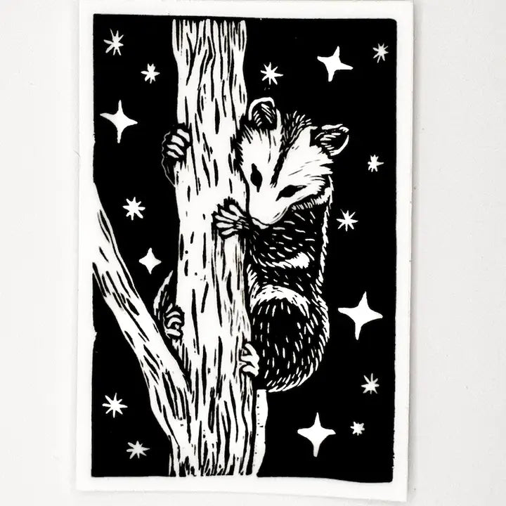 Coyote Snout Vinyl Stickers