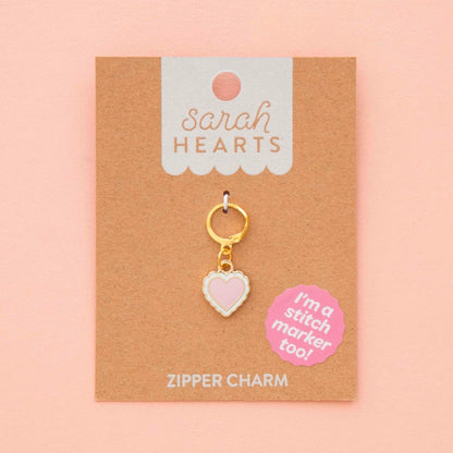 Sarah Hearts Zipper Charms/Zipper Charms - Multiple Designs