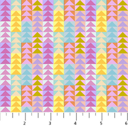 Piecework: Flying Geese in Softly
