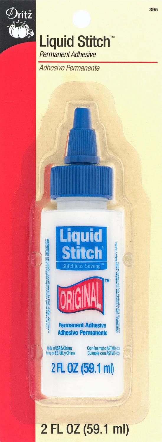 Liquid Stitch Fabric Glue (2oz bottle)