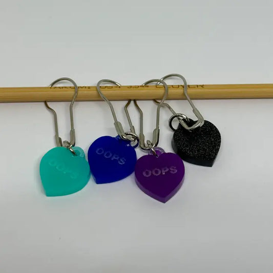 Oops and WTF Stitch Markers
