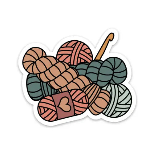 Crochet Love Sticker