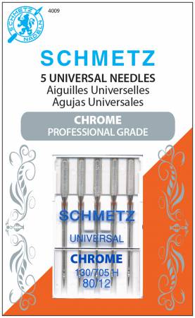 Schmetz Chrome Universal Needles 80/12