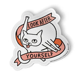Cat Sticker Look After Yourself