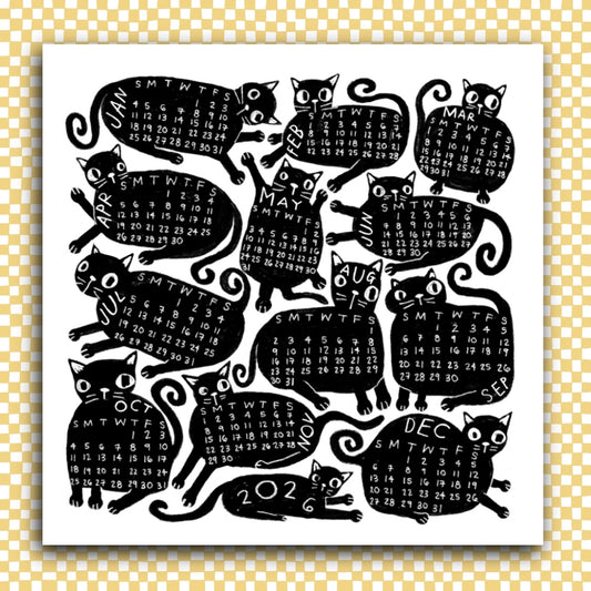 2026 Cat Calendar