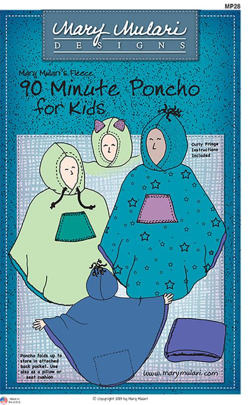 90 Minute Poncho: Adult and Children's