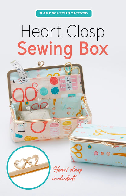 Zakka Workshop - Heart Clasp Sewing Box